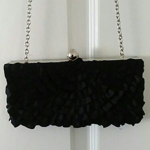 Black ALDO Evening bag with silver chainstrap